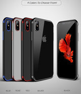 Transparent Ultra Thin Back Case For iPhone X