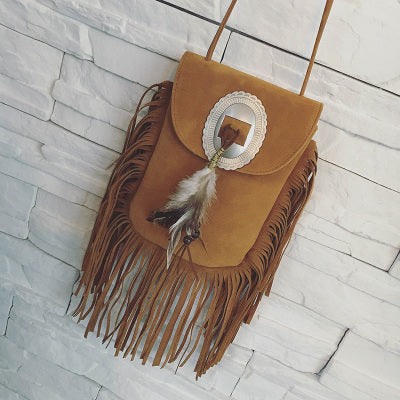 Elizabeth - Bohemian Inspired Fringe Shoulder Bag