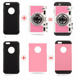 Retro Camera Inspired Case v2 For iPhone X To iPhone 5  - Comes with Free Lanyard!