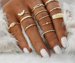 12 Pcs Finger Charm Set | 3 Colors To Choose From!