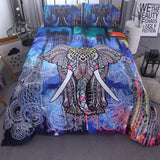Elephant Fusion Pillow And Bed Cover Set - 7 Majestic Designs To Choose From!