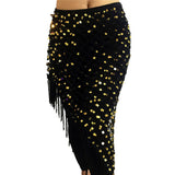 15 Colors Available - Belly Dancing Hip Scarf