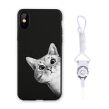 The Cute Collection - Frosted Matte Cases For iPhone X