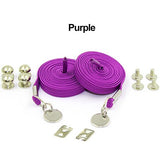 Clasp And Lock | Metal No Tie Shoelace